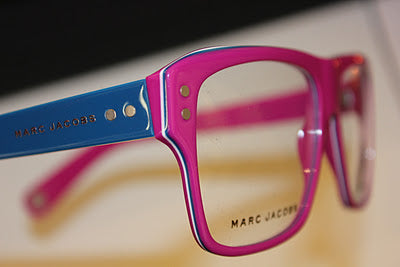 Marc Jacobs färgglada glasögonnyheter 2012