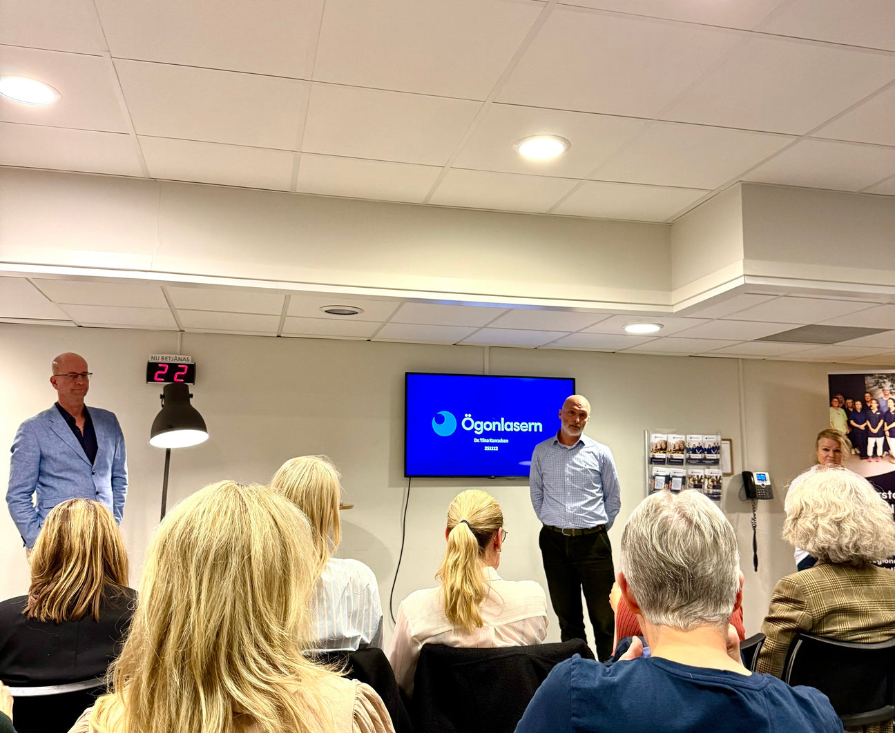 Informationskväll hos ögonläkarna på Ögonlasern