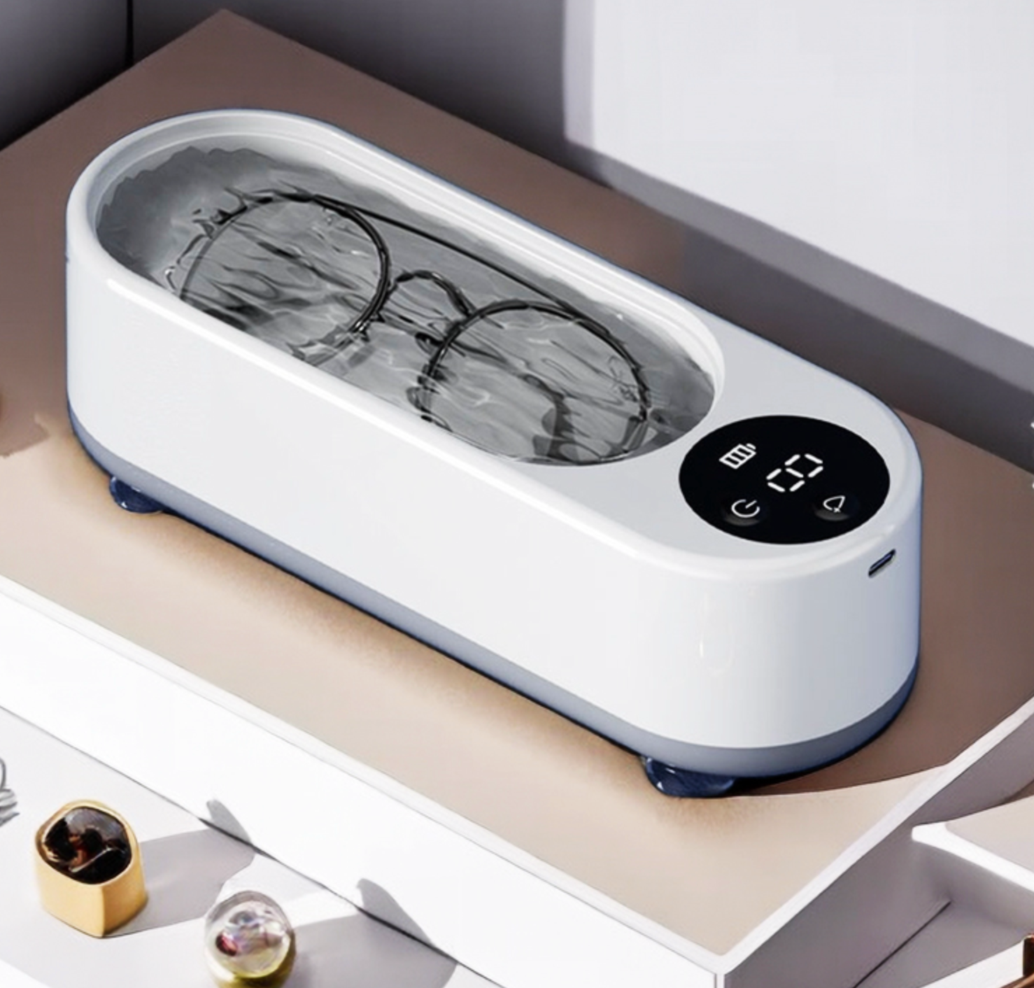 Glasklar Ultraljudstvätt