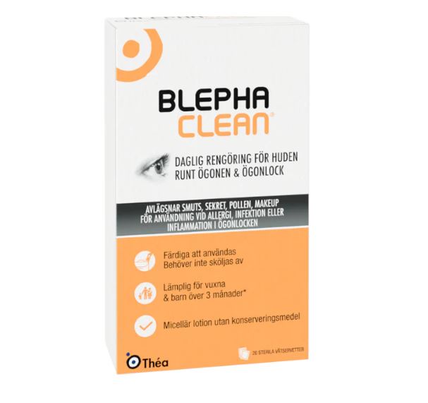 Blephaclean rengöringsservetter