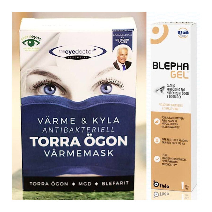 The Eye Doctor Essential ögonmask med Blephagel duopack