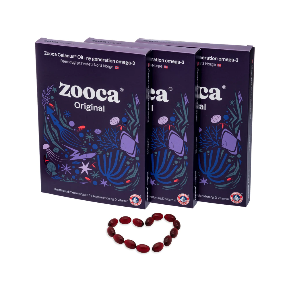 Zooca original omega 3 från plankton rent omega 3 för torra ögon